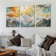 Shangniulu  Abstract Wall Art For Living Room Large Size Canvas Wall Decor For Office Bedroom Wall Decorations Abstract Mountain Wall Painting Framed Pictures Artwork Farmhouse Home Decor Art