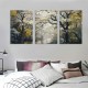 Shangniulu Canvas Art Wall Decor for Living Room Foggy Forest Painting Landscape Picture Modern Nature Artwork for Living Room Bedroom Bathroom Home Office Wall Decor Canvas Wall Decor