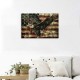 Shangniulu Flags Canvas Wall Art Hanging Pictures Home Decor Eagle Wall Decor Art Poster Bedroom Living Room Decor